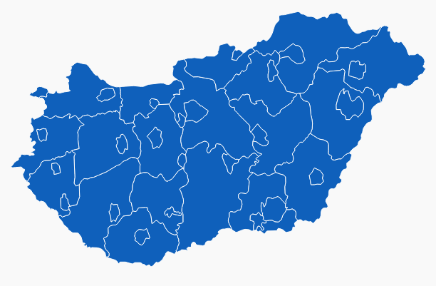 Hungary Map