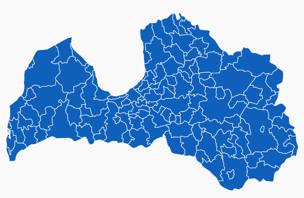 Latvia Map